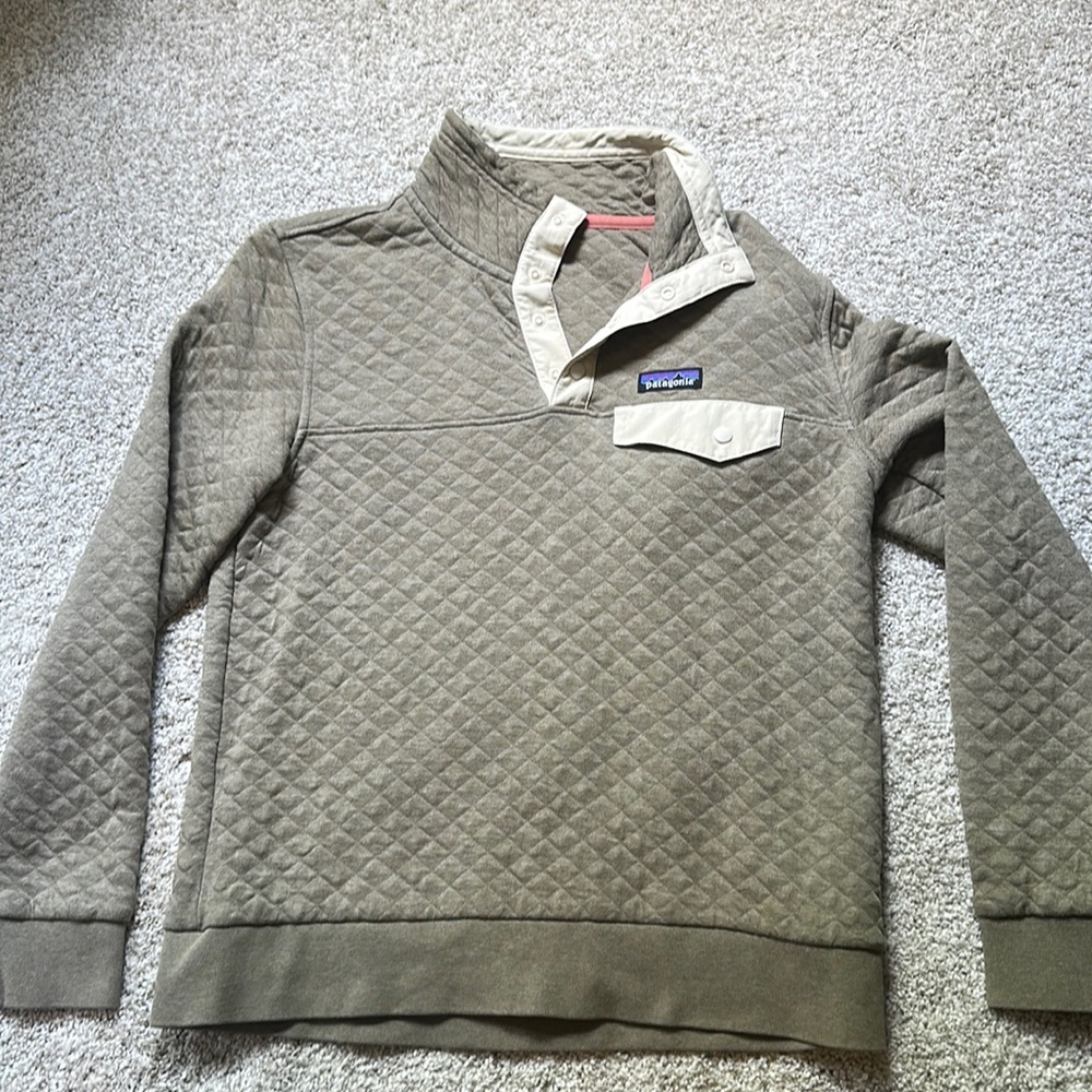 Patagonia Quarter Button Sweatshirt